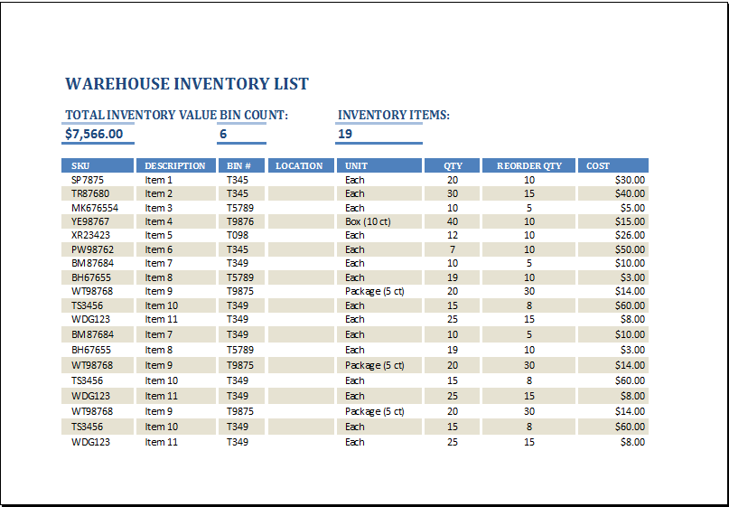 Warehouse Receiving Log Template Pictures to Pin on 