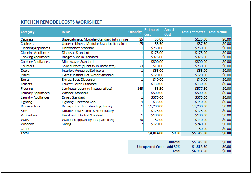 15 Business Financial Calculator Templates for EXCEL 