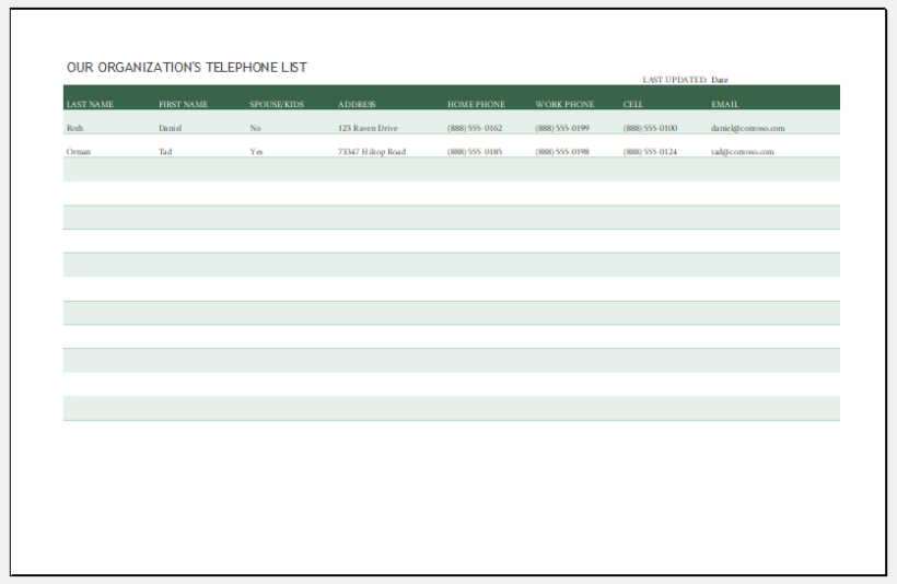 organization-s-telephone-list-templates-excel-templates