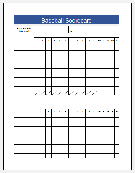 Baseball Score Sheet Template from www.xltemplates.org