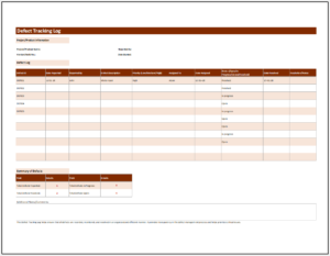 Defect Tracking Log Templates for MS Excel | Excel Templates