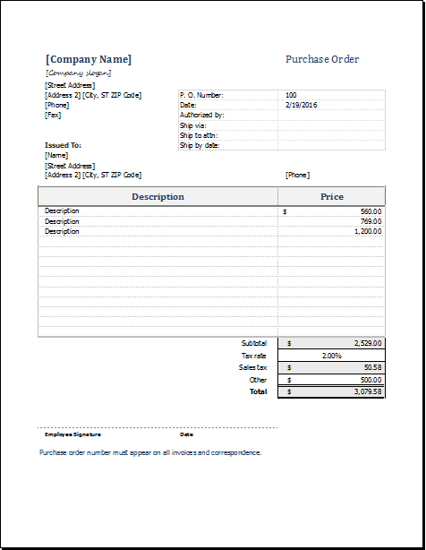 Purchase Request Form Template For Excel Excel Templates