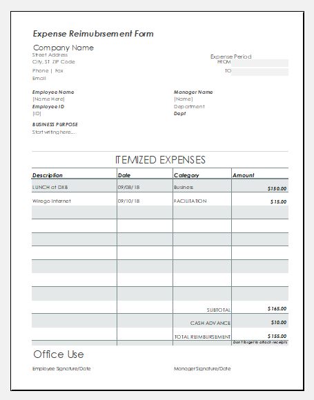 expense-reimbursement-form-templates-pelosmeusdezoito