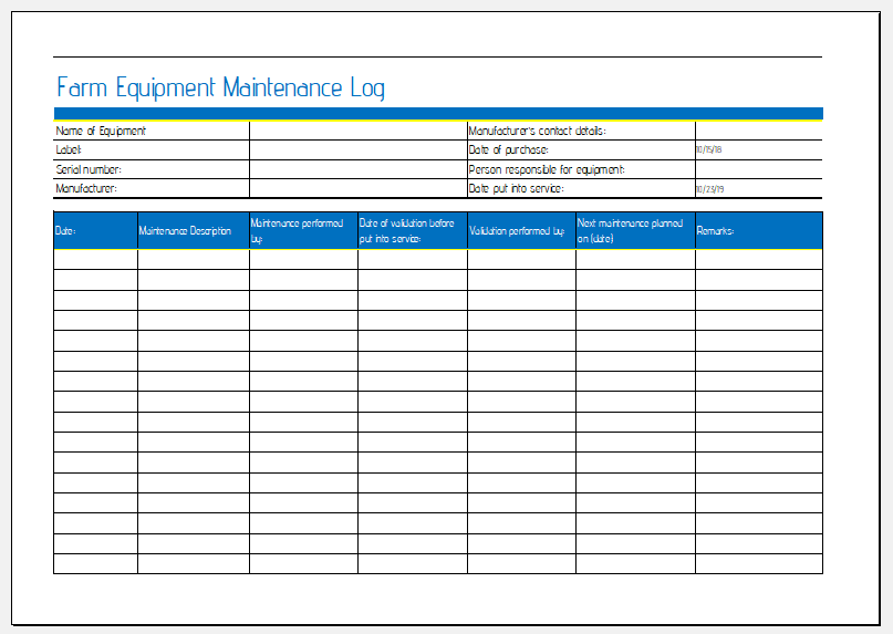 equipment-maintenance-log-template-templates-at-allbusinesstemplates