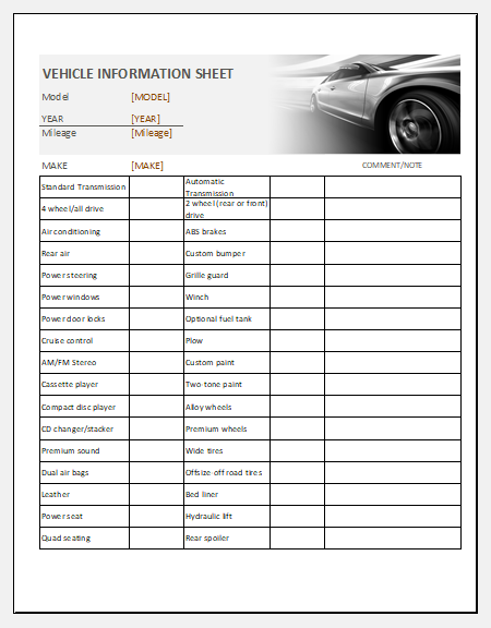 vehicle-information-template-hot-sex-picture