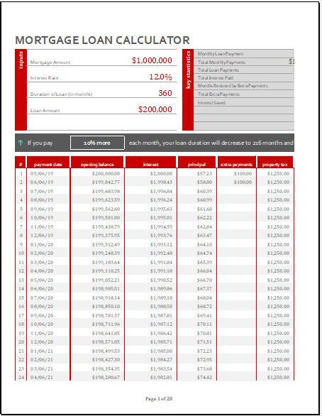 loan payment calculator