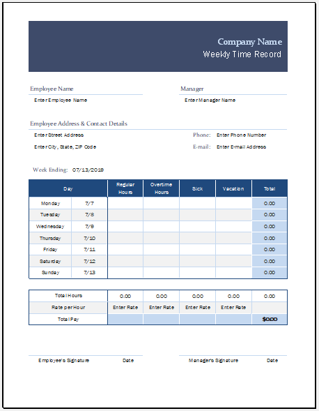 Record World Weekly Charts