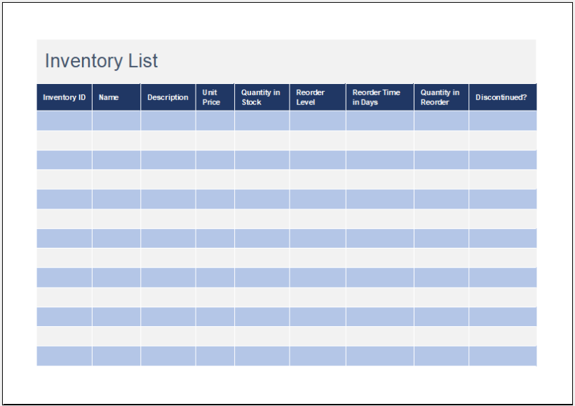 electrical-price-list-template