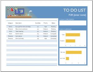 todo list excel todo list excel