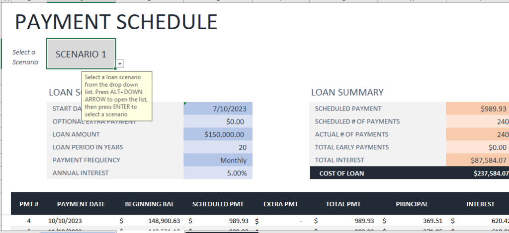 Adjustable vs fixed rate mortgage comparison worksheet